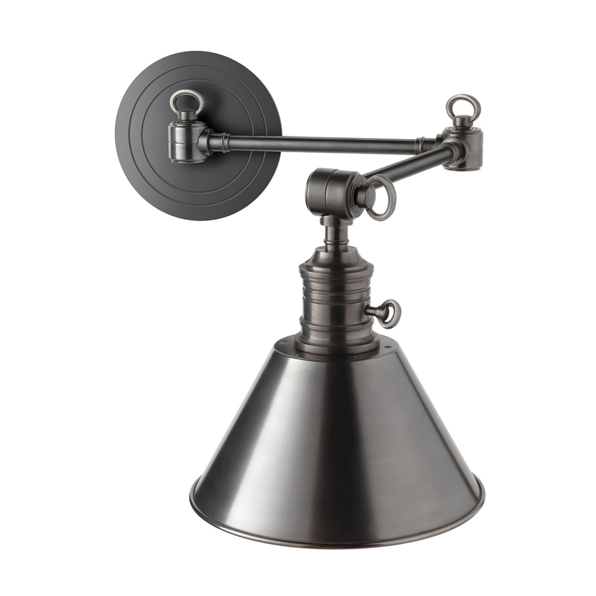 Garden City 11" Swing Arm Sconce, Old Bronze Finish