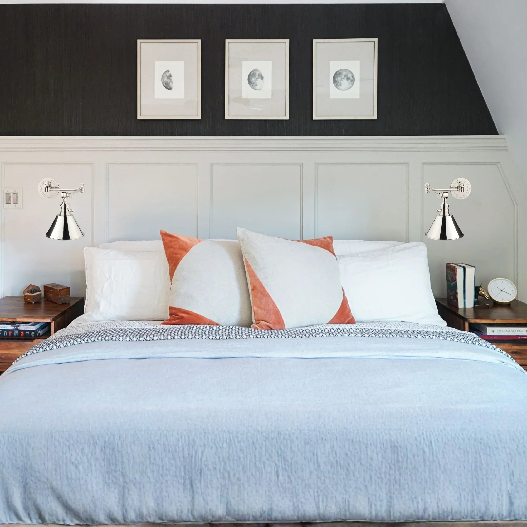 HVL Garden City 11" Swing Arm Sconce