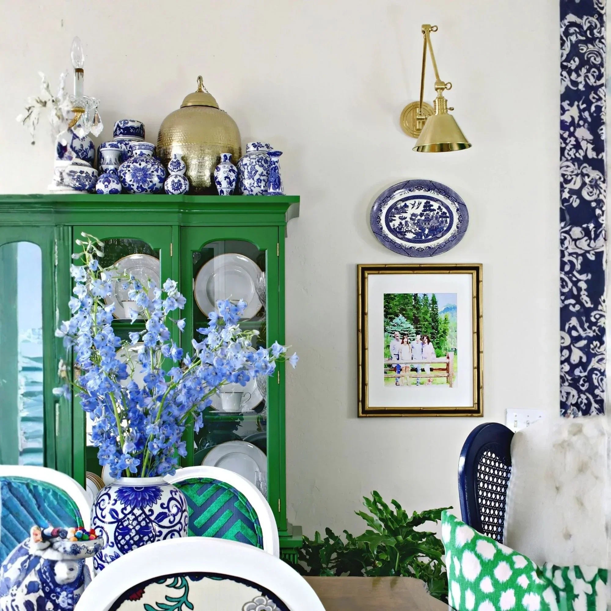 HVL Garden City 23" Swing Arm Lamp