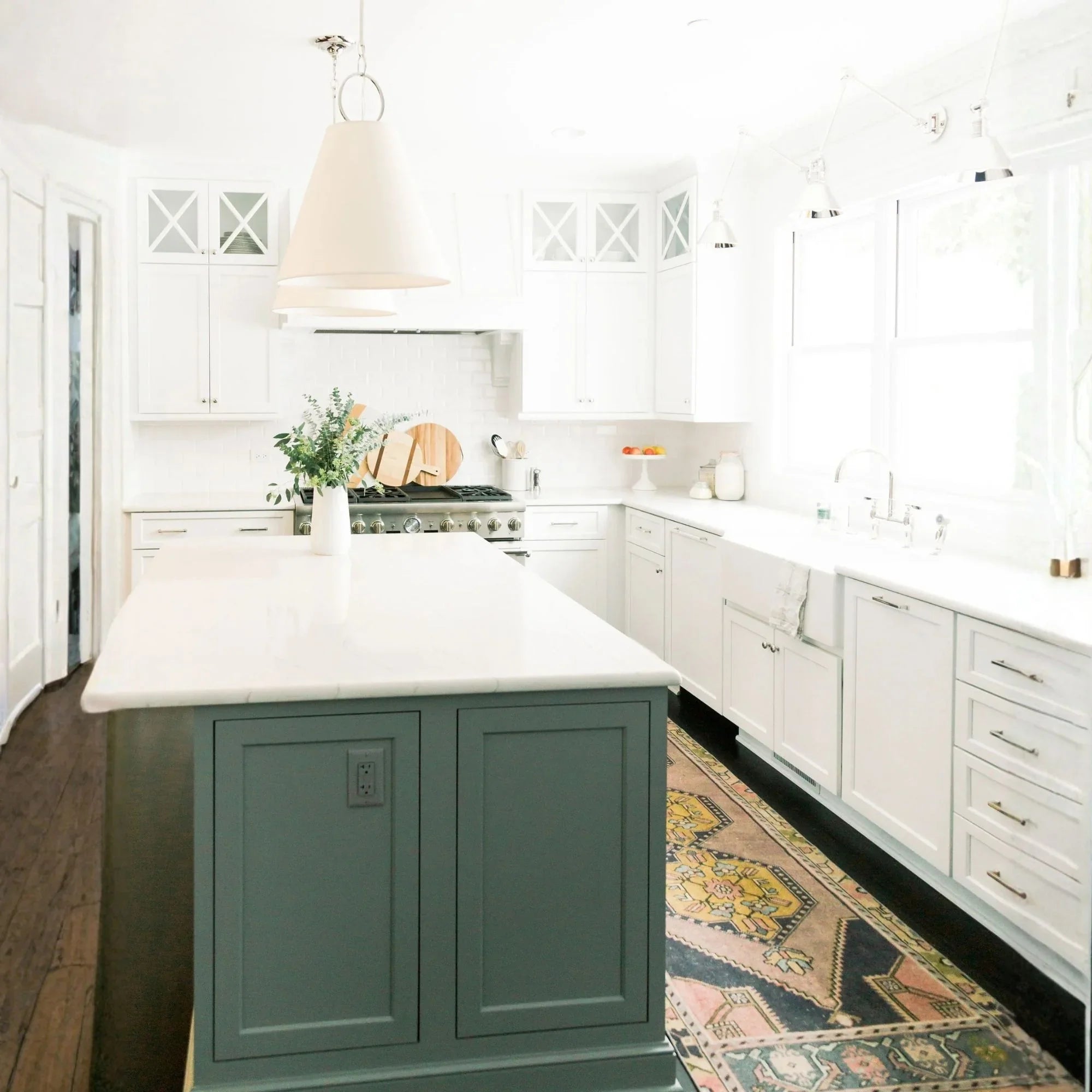 Garden City 23" Swing Arm Lamp, Polished Nickel Finish