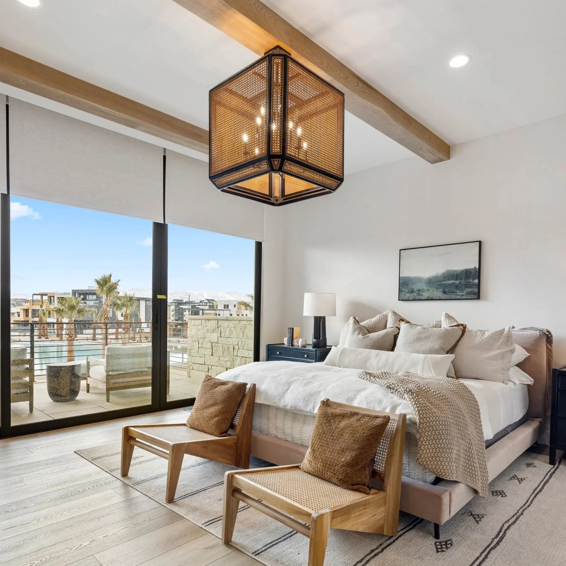 Hudson Valley Lighting - Georgia 30" Chandelier, Old Bronze Finish | Bees Lighting