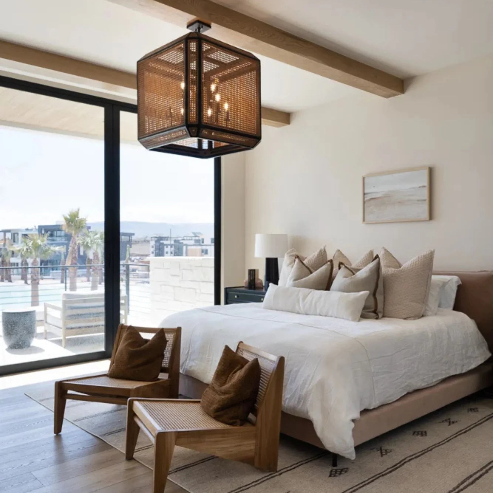 Hudson Valley Lighting - Georgia 30" Chandelier, Old Bronze Finish | Bees Lighting