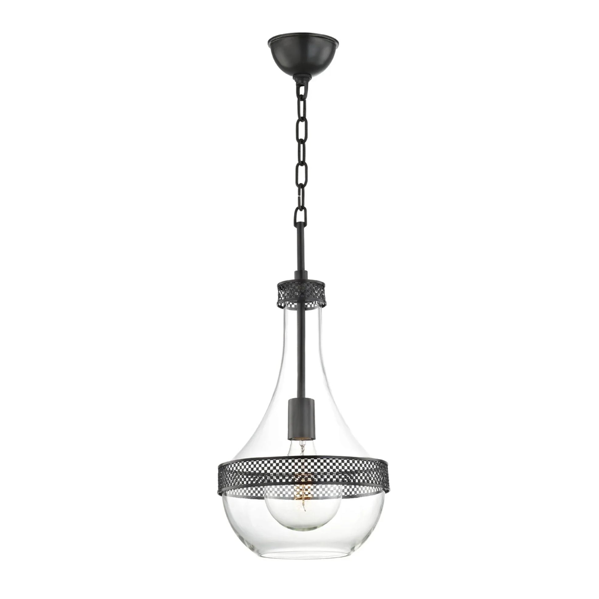 Hudson Valley Lighting - Hagen 10" Pendant, Old Bronze Finish | Bees Lighting