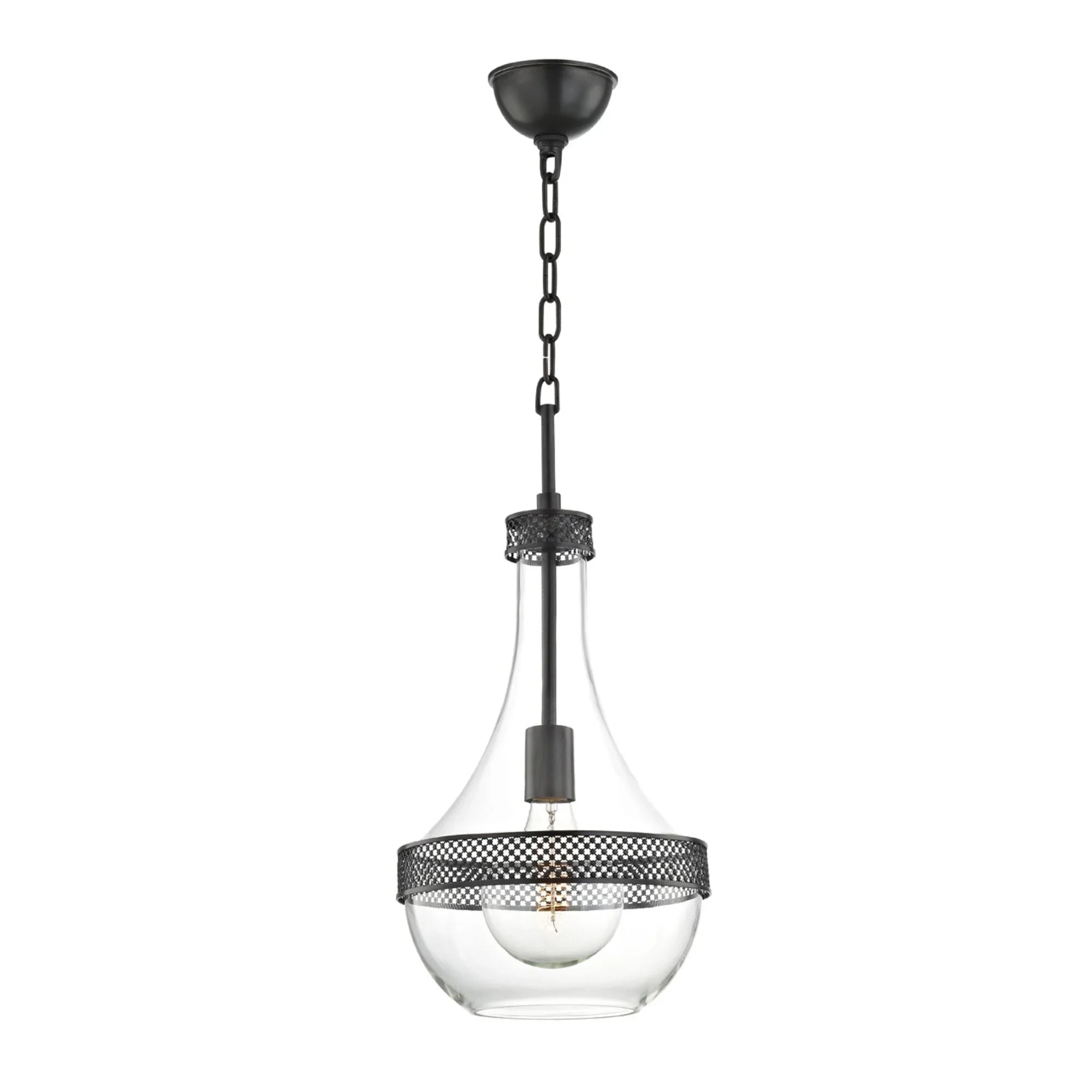 Hudson Valley Lighting - Hagen 10" Pendant, Old Bronze Finish | Bees Lighting