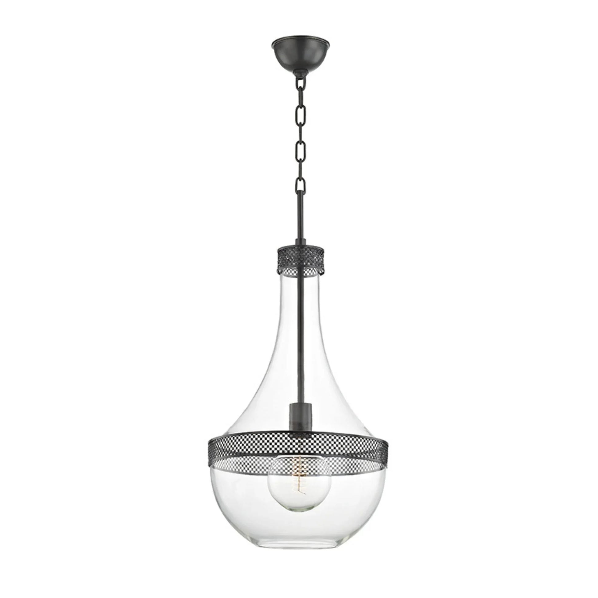 Hudson Valley Lighting - Hagen 14" Pendant, Old Bronze Finish | Bees Lighting