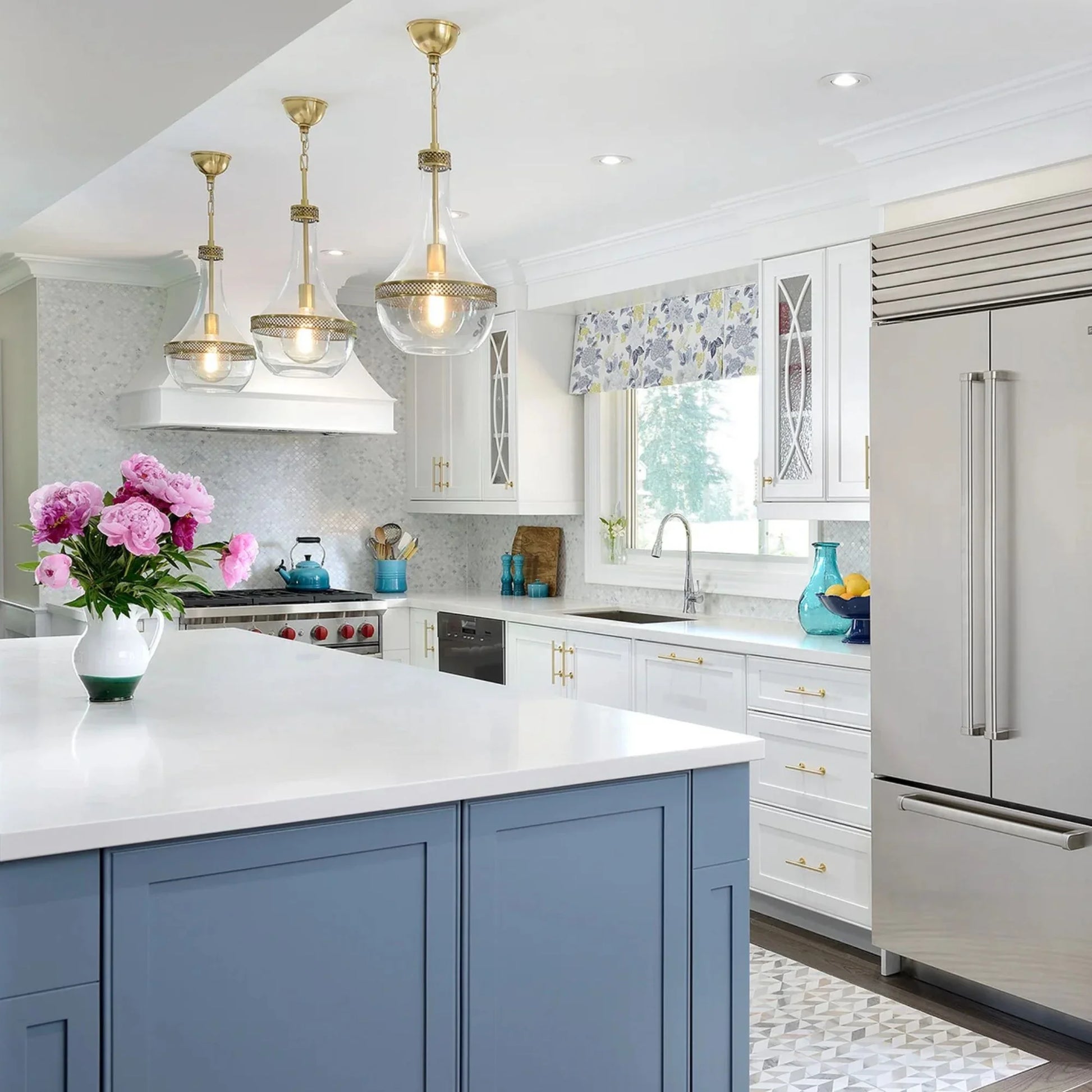 Hudson Valley Lighting - Hagen 17" Pendant, Aged Brass Finish | Bees Lighting