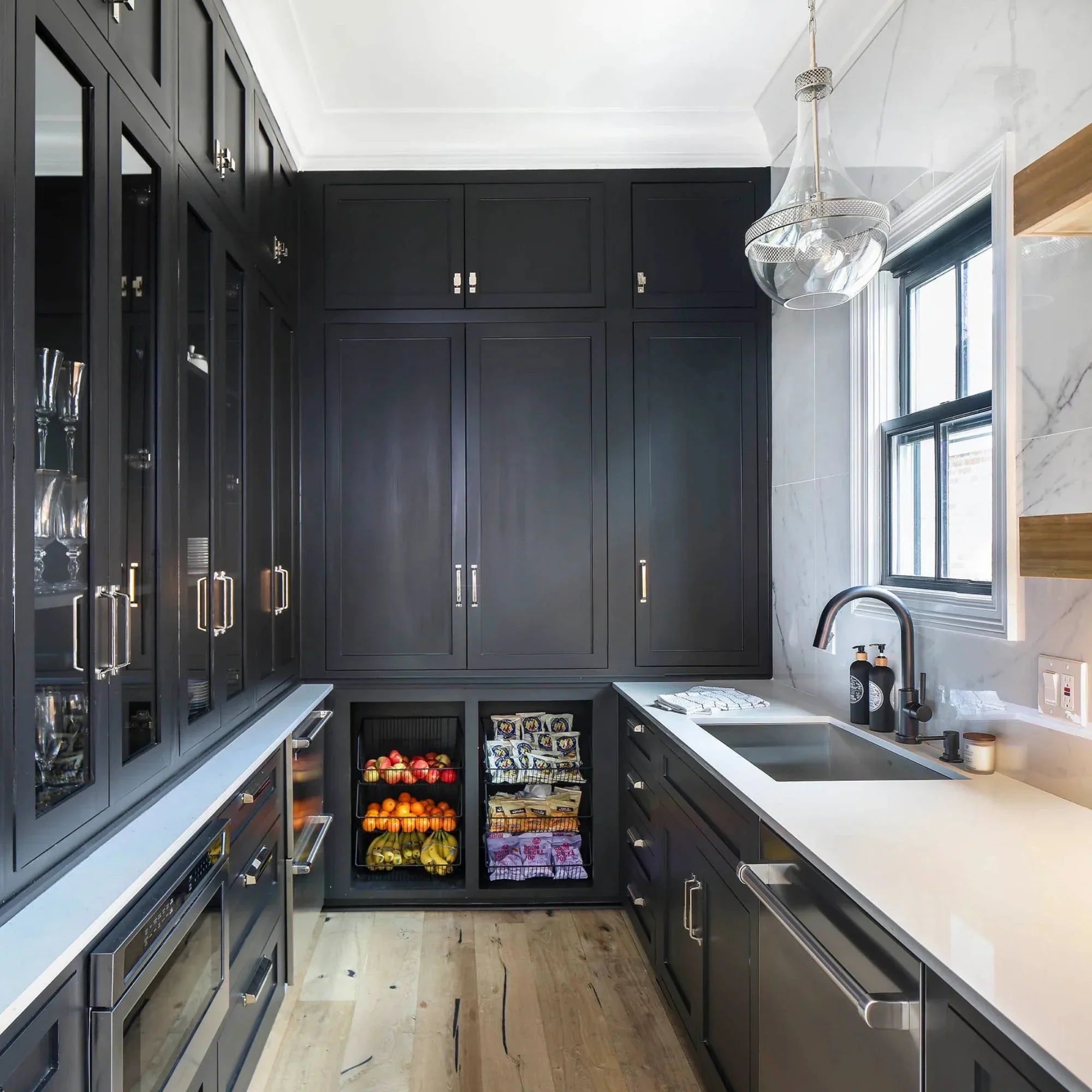 Hagen 17" Pendant, Polished Nickel Finish