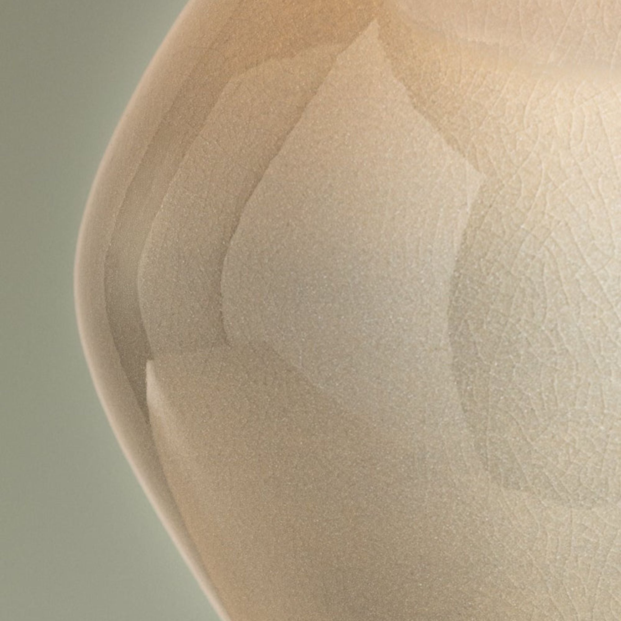 Hanslope 32" Table Lamp, Aged Brass/Ceramic French Muslin Finish