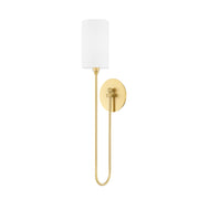 Harlem 24" Wall Sconce, Aged Brass Finish