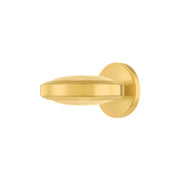 Hudson Valley Harris 4.75 in. Wall Sconce, Aged Brass with Sprite Glass