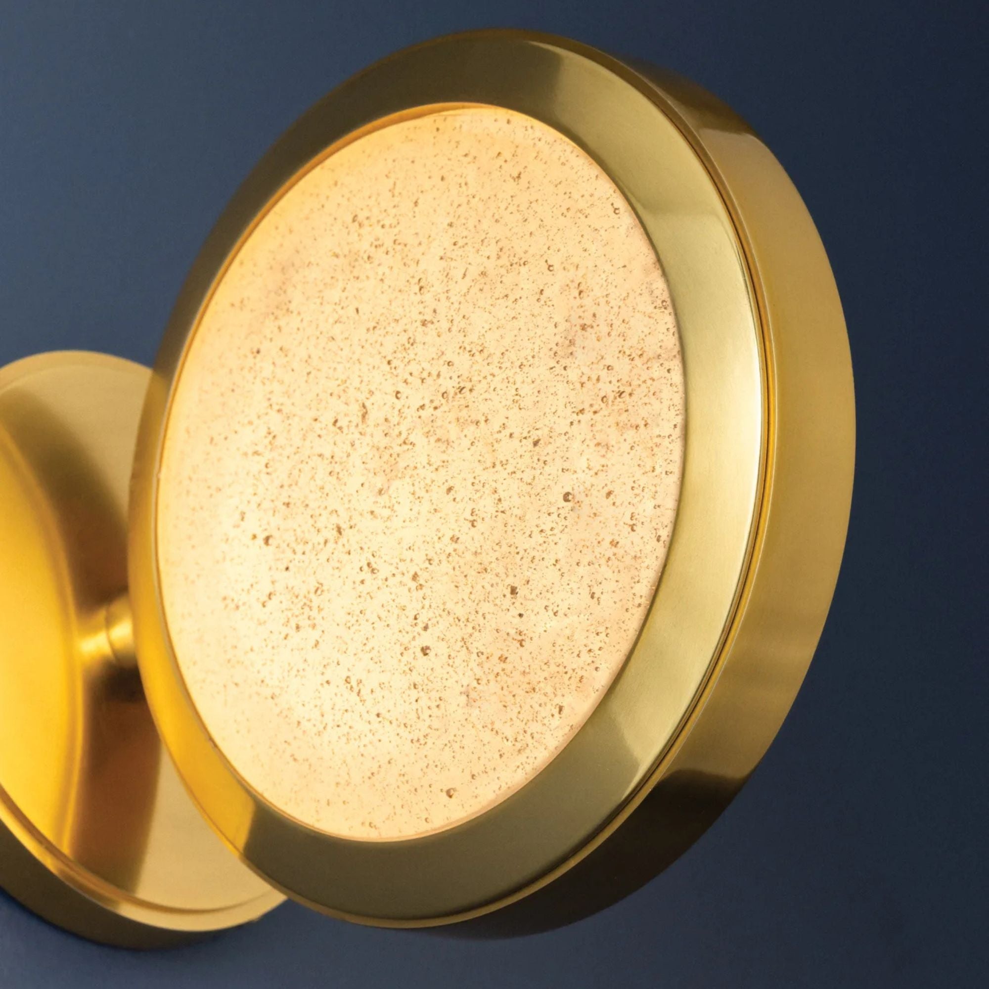 Hudson Valley Harris 4.75 in. Wall Sconce, Aged Brass with Sprite Glass