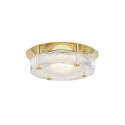 Heath 8 in. Flush Mount Light Brass Finish