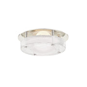Heath 8" LED Flush Mount, Polished Nickel Finish