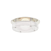 Heath 8" LED Flush Mount, Polished Nickel Finish
