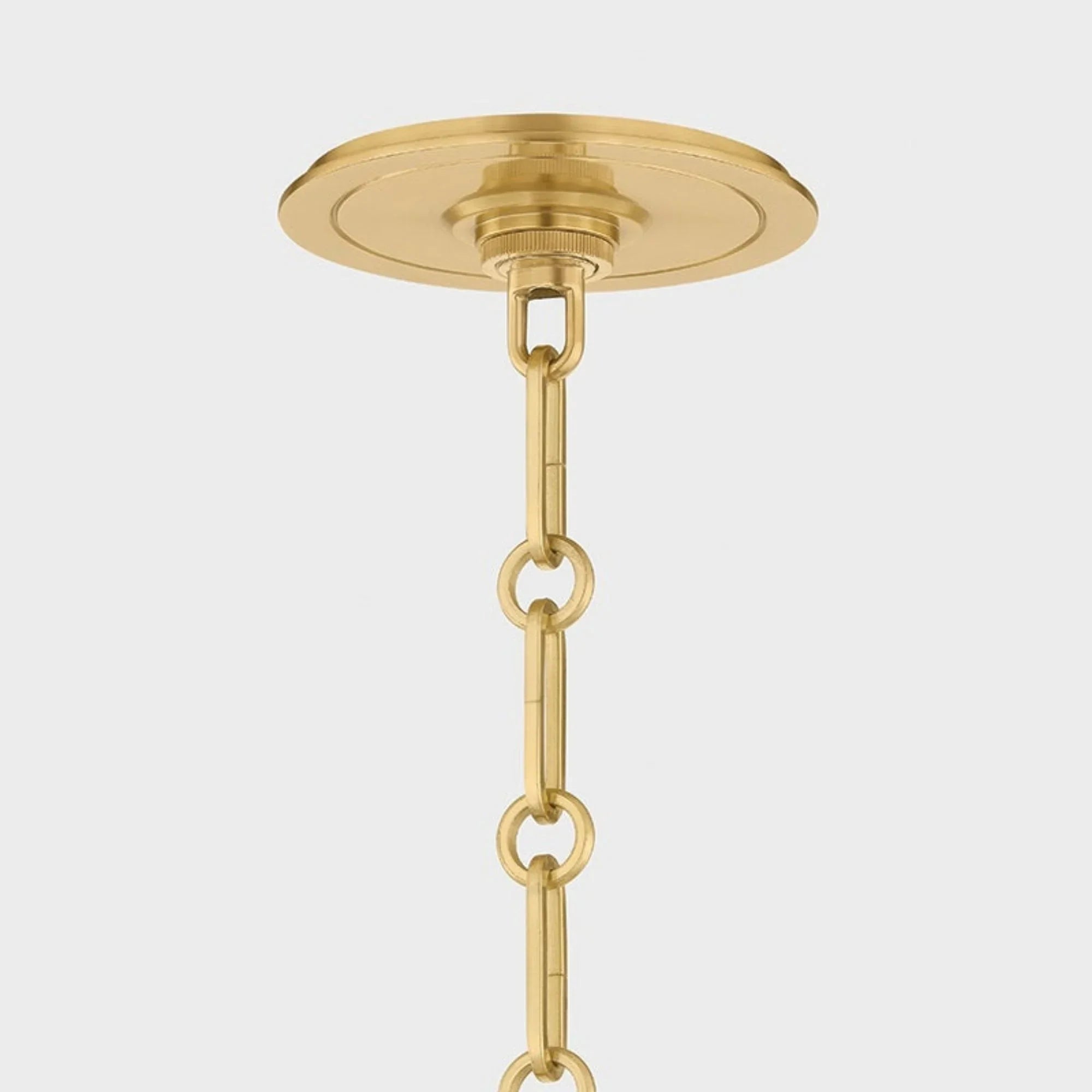 Highclere 13" Pendant, Aged Brass Finish