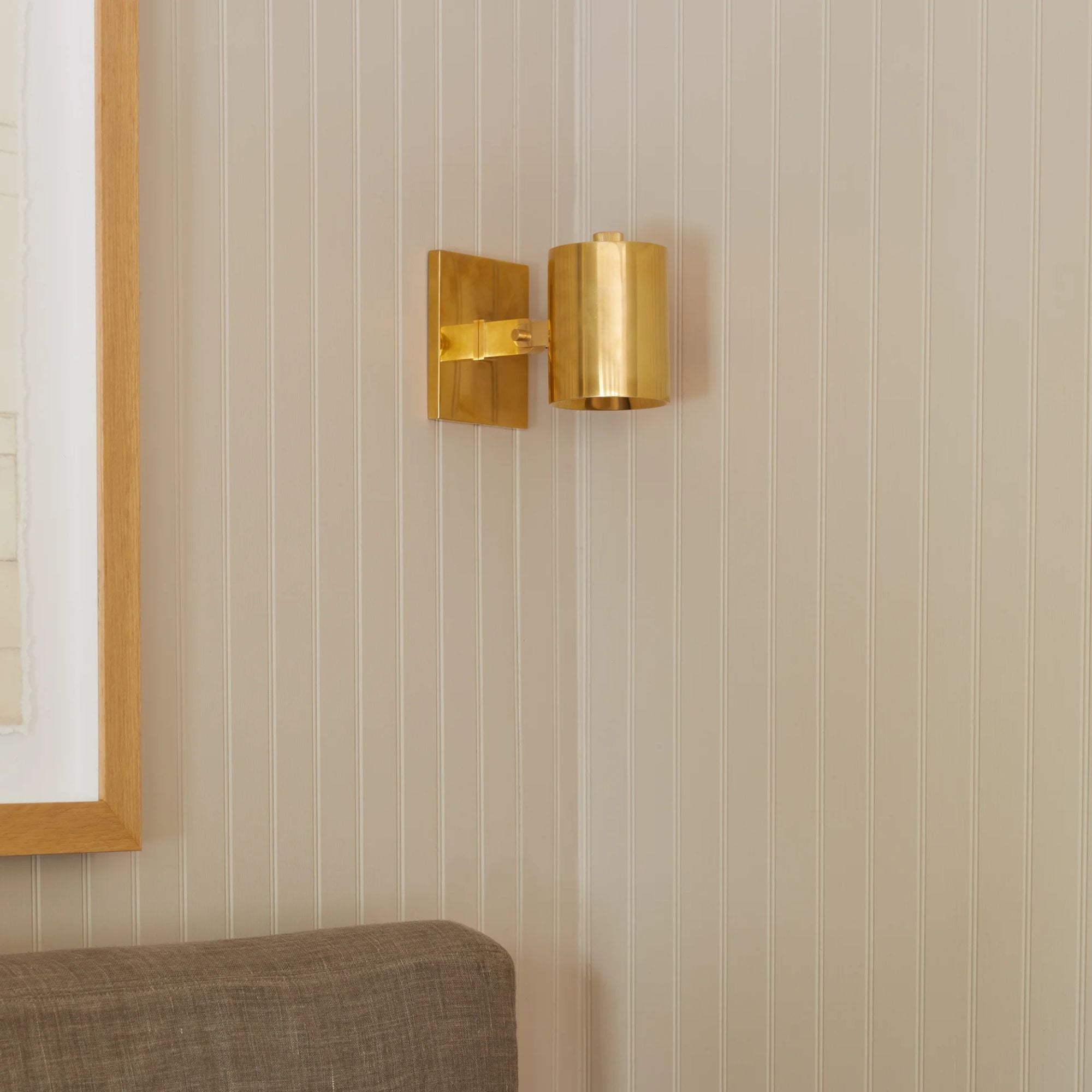 Highgrove 6" Swing Arm Lamp, Aged Brass Finish