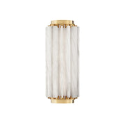 Hillside 14" LED Wall Sconce, Aged Brass Finish
