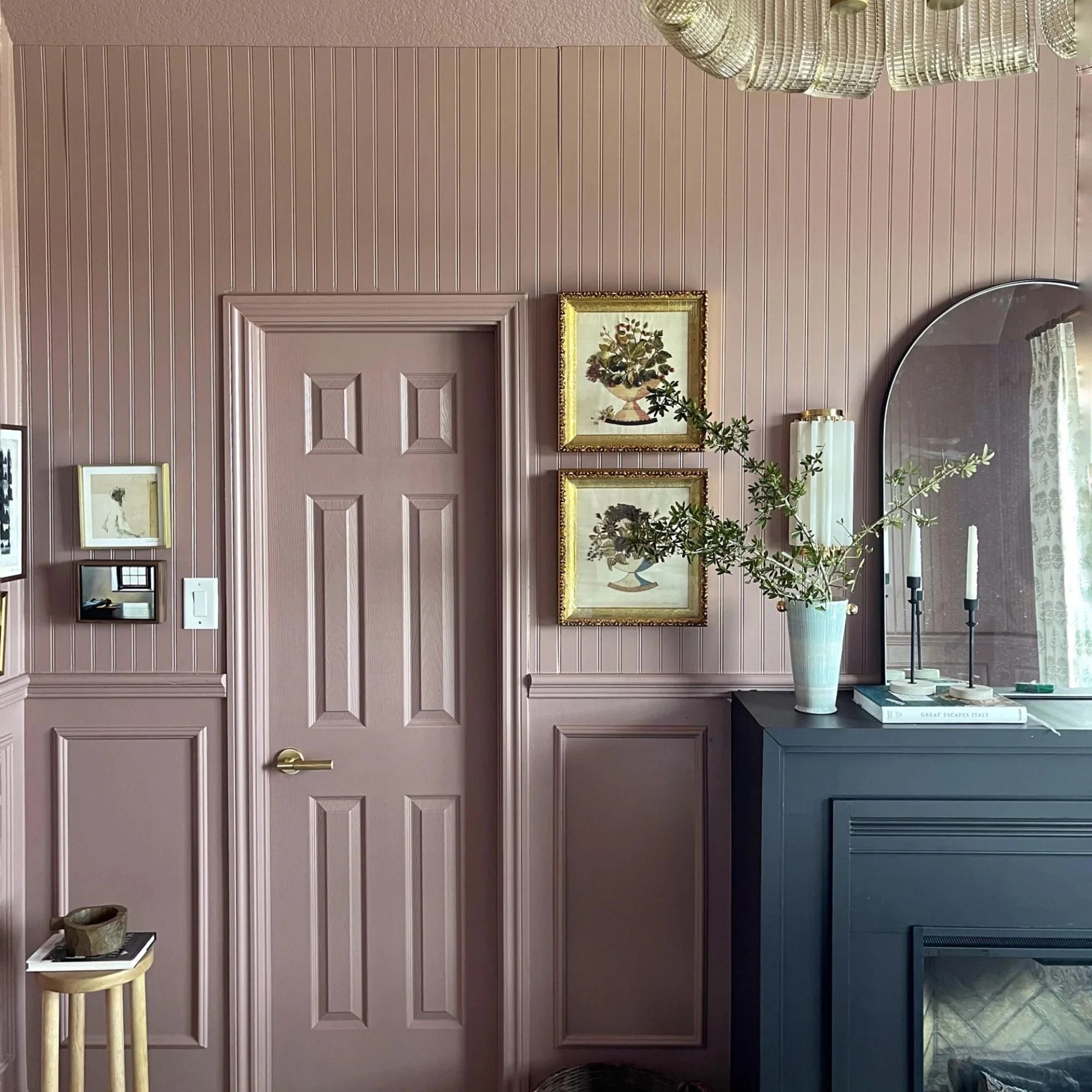 Hillside 14" LED Wall Sconce, Aged Brass Finish