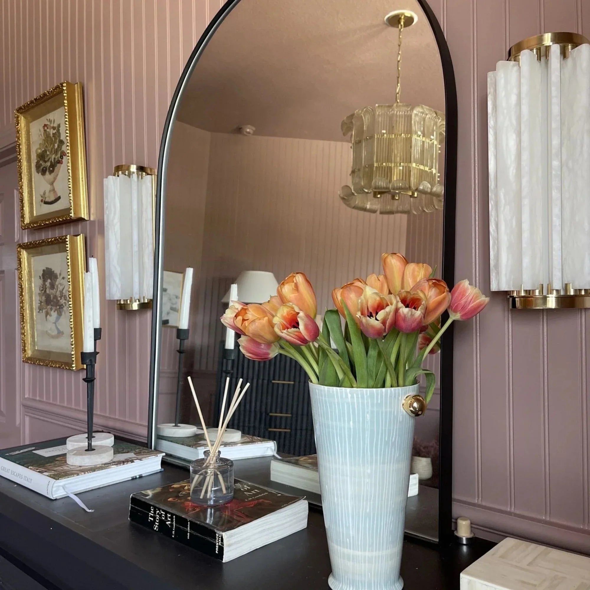 Hillside 14" LED Wall Sconce, Aged Brass Finish