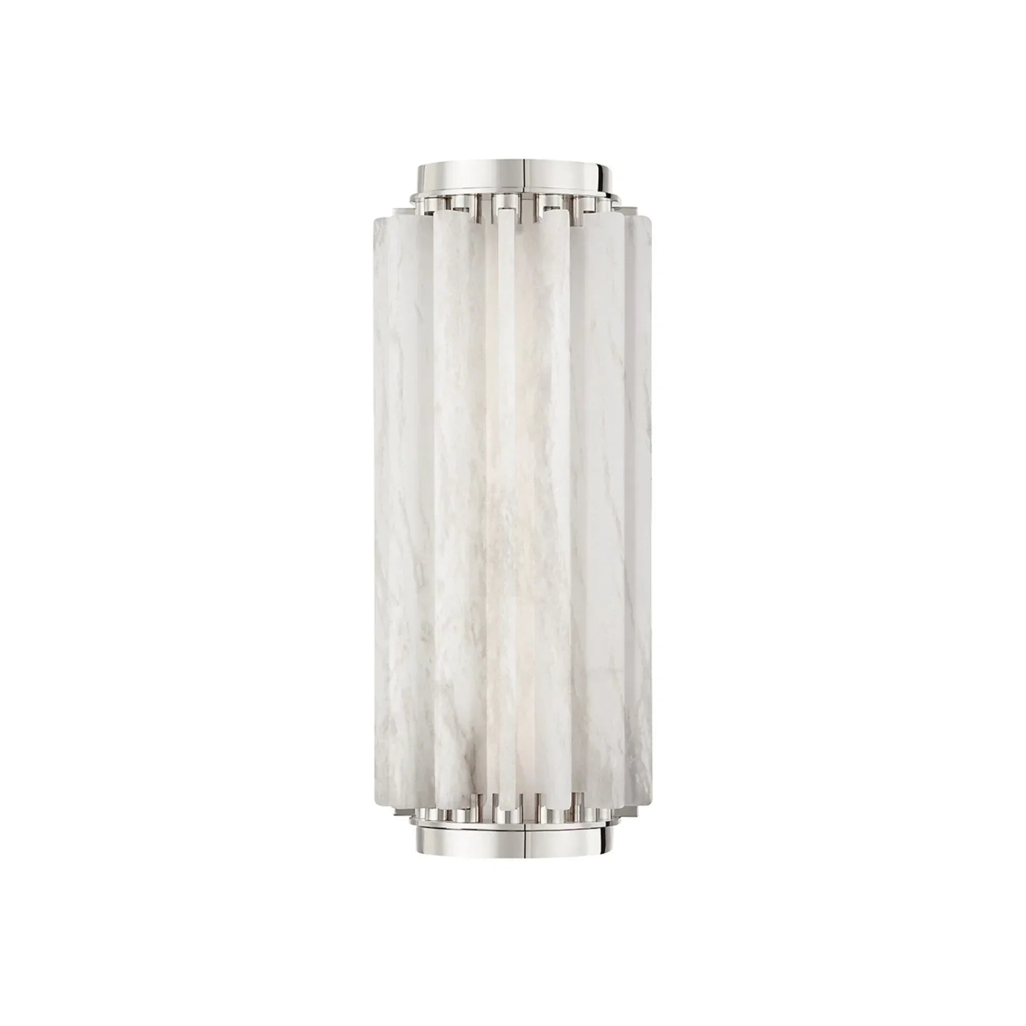 Hillside 14" LED Wall Sconce, Polished Nickel Finish