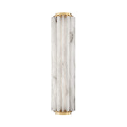 Hillside 25" LED Wall Sconce, Aged Brass Finish