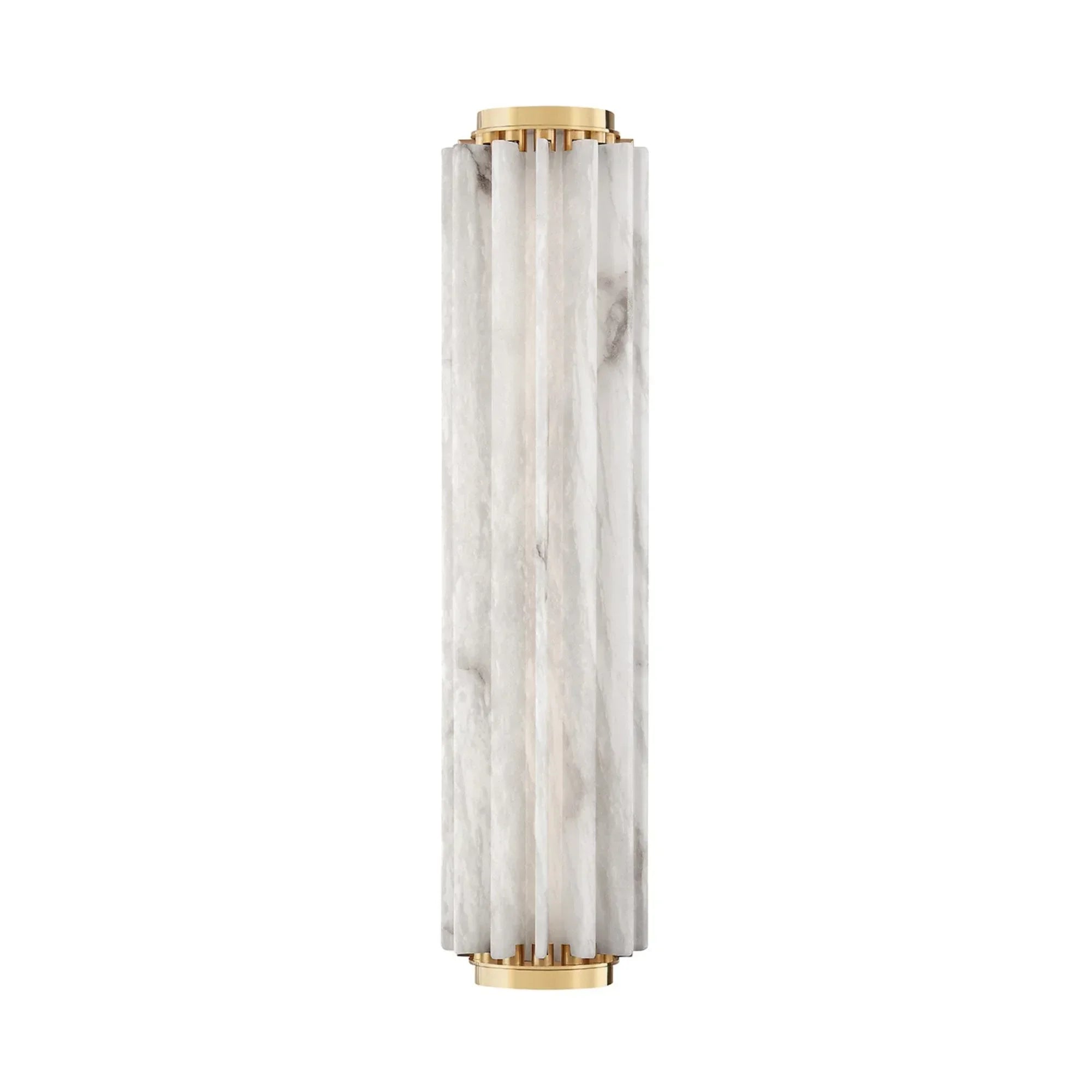 Hillside 25" LED Wall Sconce, Aged Brass Finish