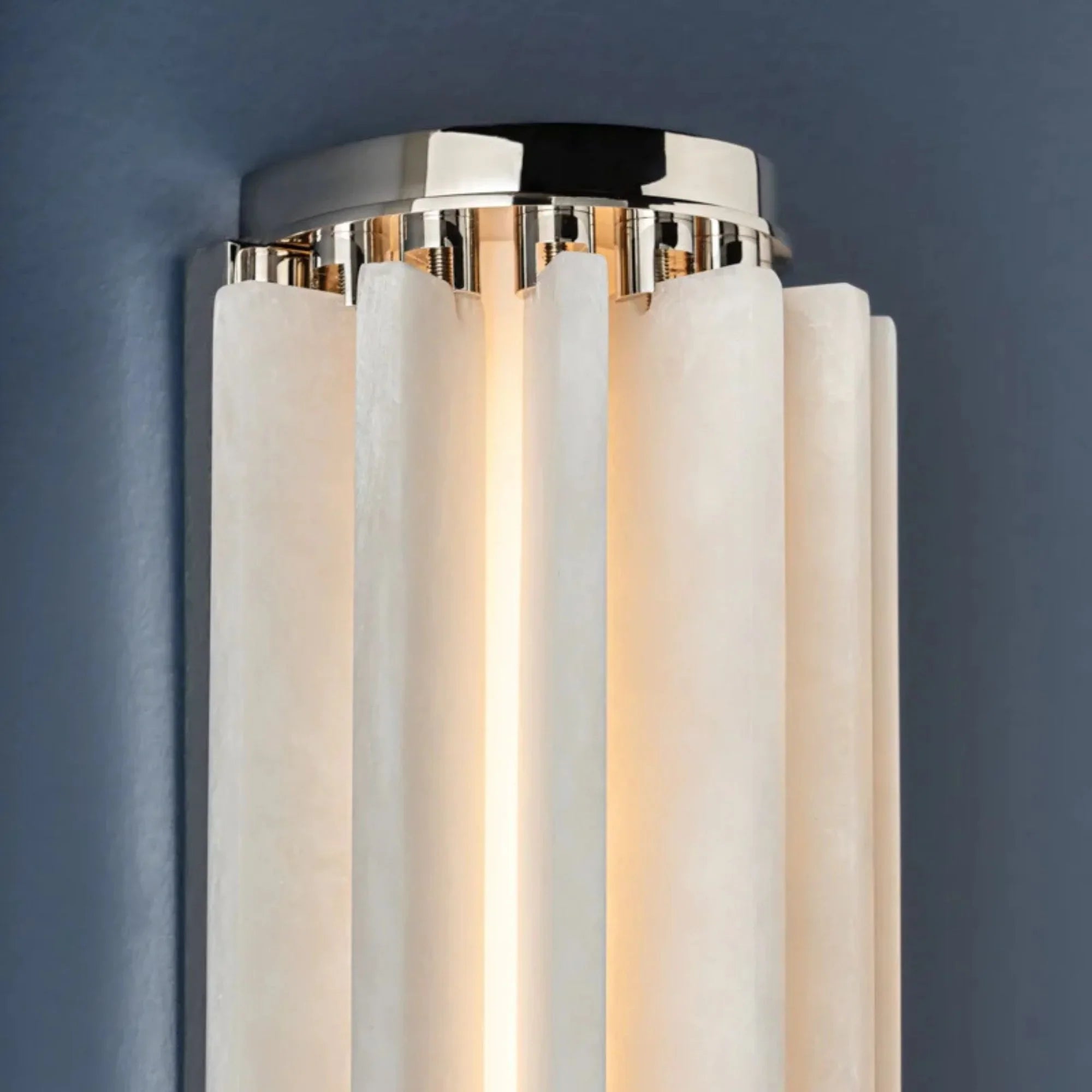 Hillside 25" LED Wall Sconce, Polished Nickel Finish