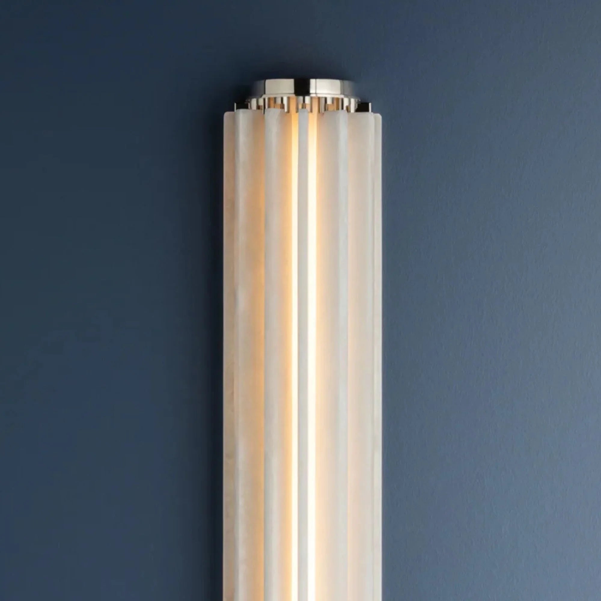 Hillside 25" LED Wall Sconce, Polished Nickel Finish