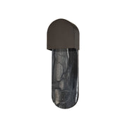 Hobart 16" Wall Sconce, Black Brass Finish
