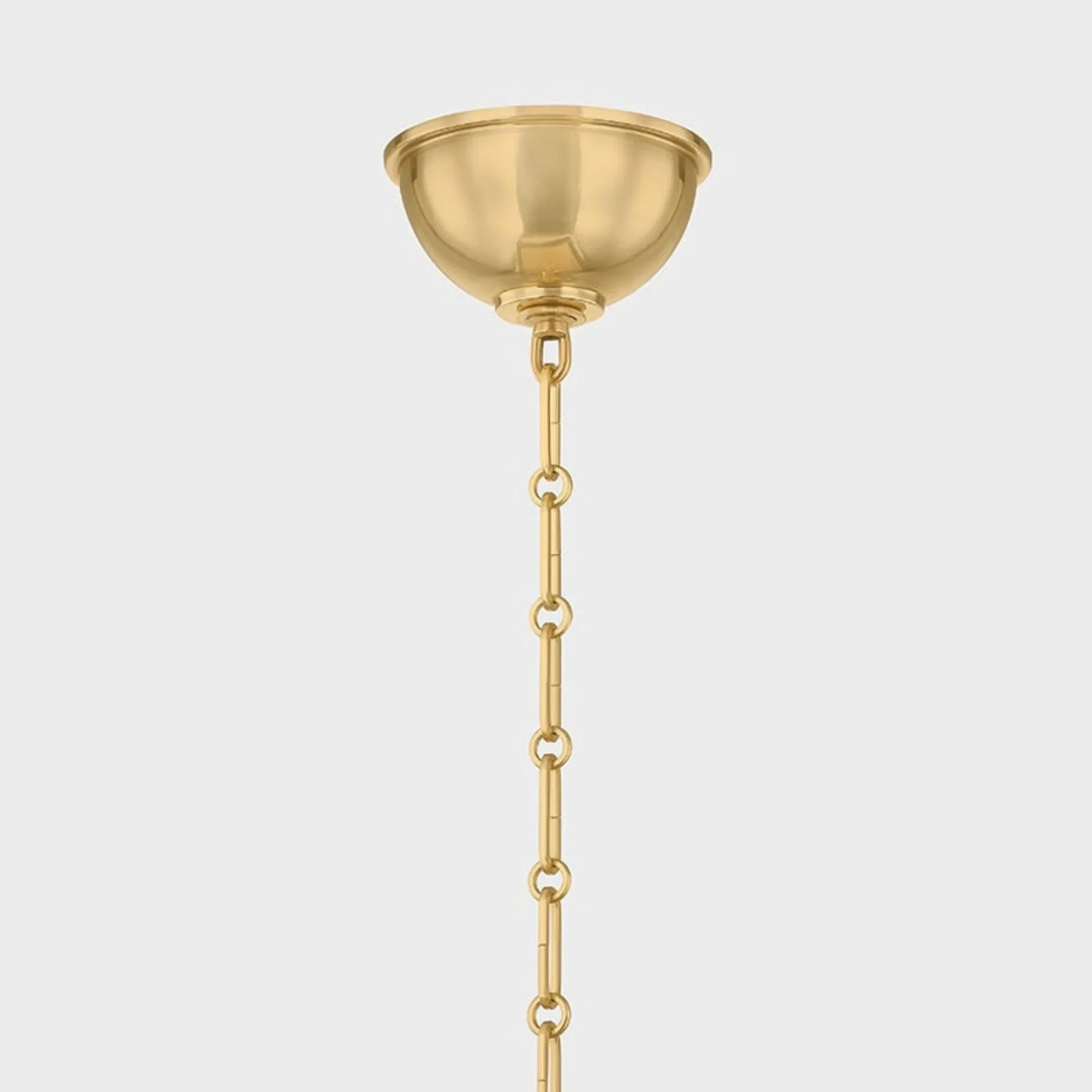 Houghton 33" 4-Light Lantern, Aged Brass/Distressed Bronze Finish