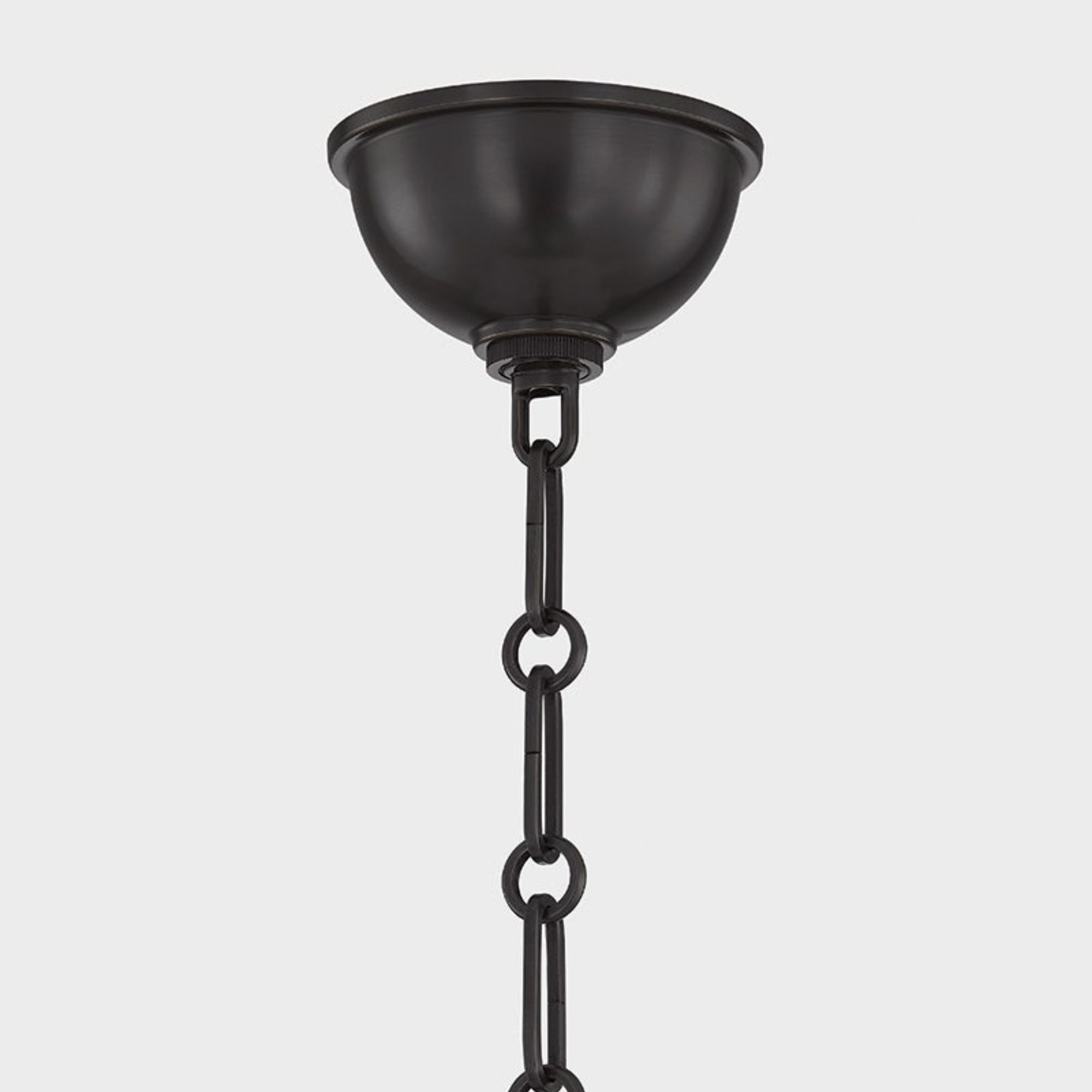 Howard 50" 9-Light Chandelier, Aged Brass/Distressed Bronze Finish