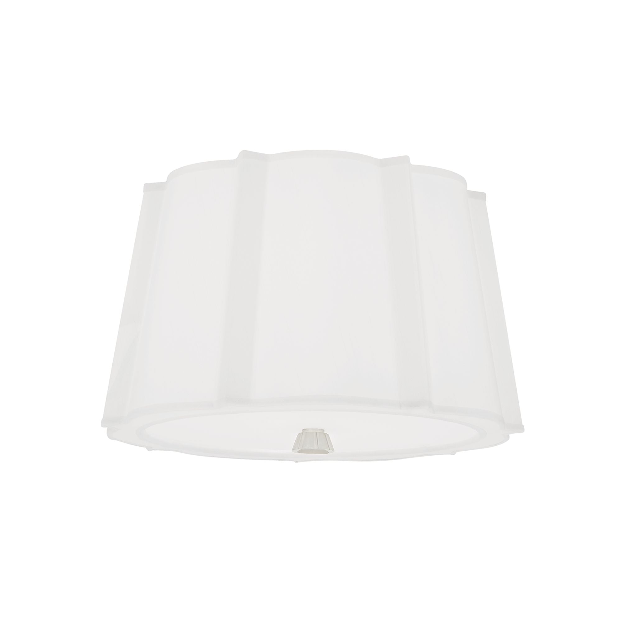 Humphrey 17 in. 2 lights Semi flush Mount Light Polished Nickel finish