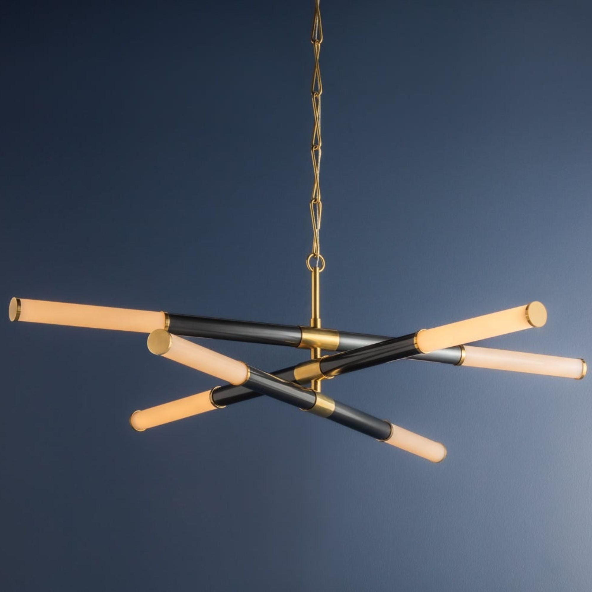 Huntington 60" LED Chandelier, Aged Old Bronze Finish