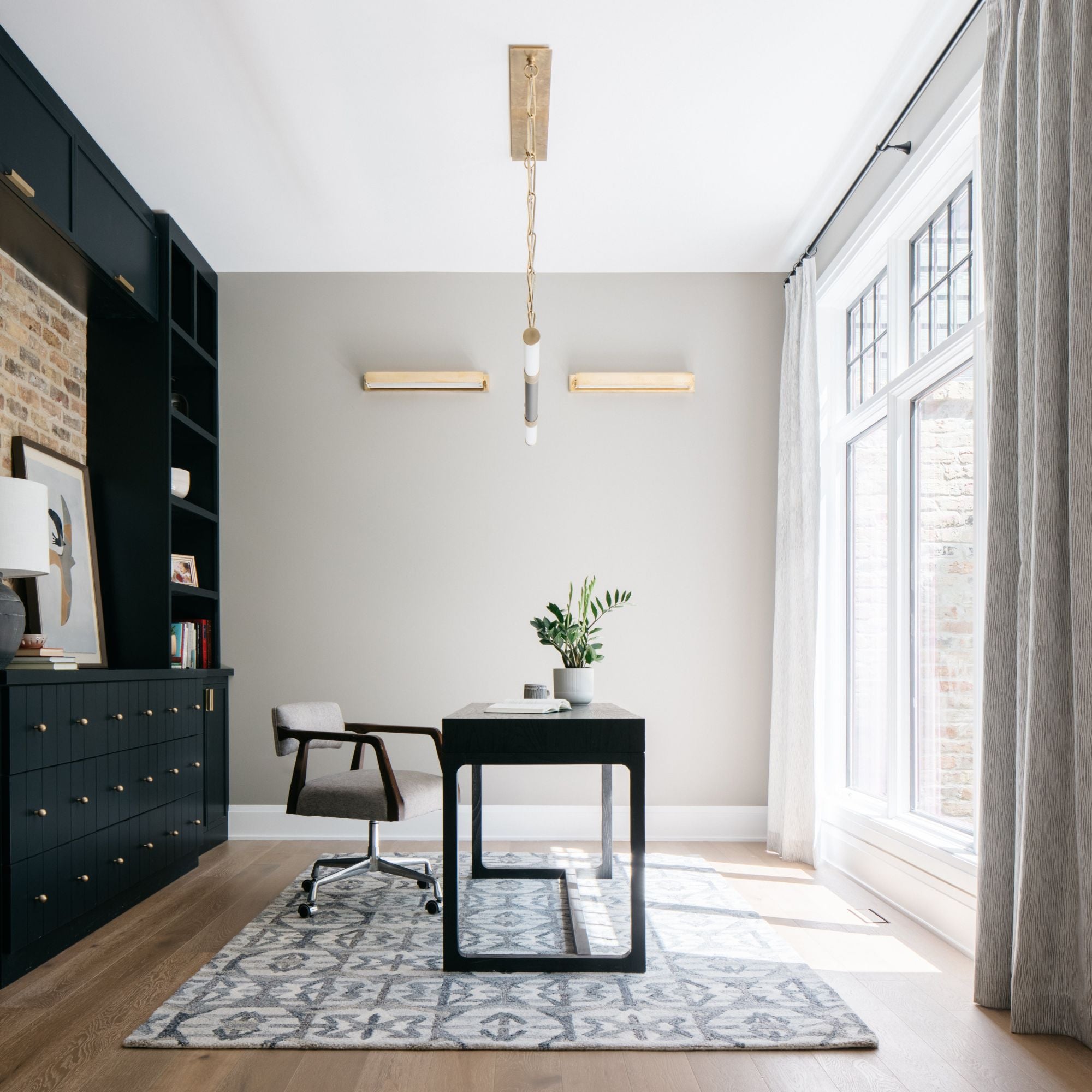 Huntington 60" LED Island Pendant, Aged Old Bronze Finish