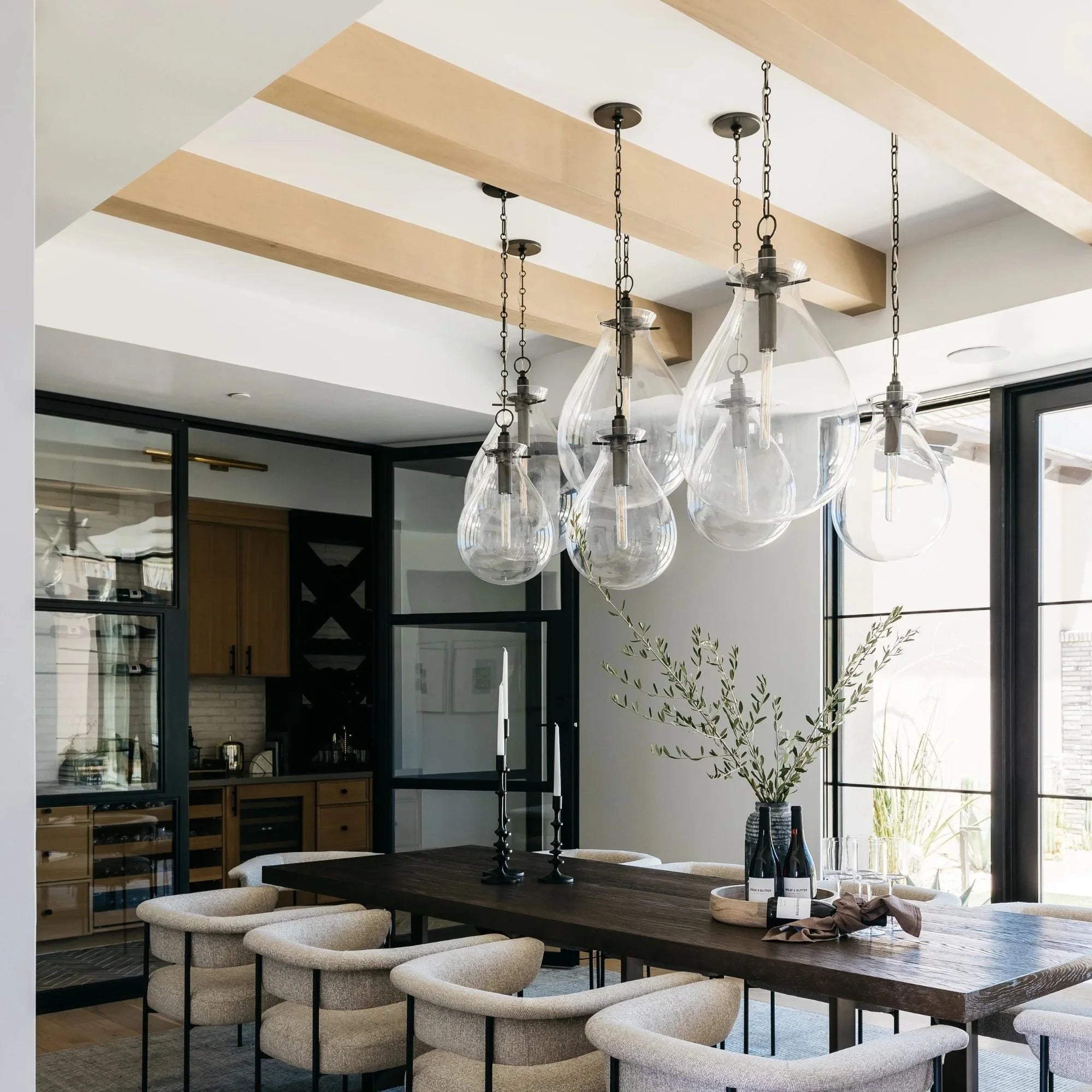 Ivy 31" Pendant, Old Bronze Finish