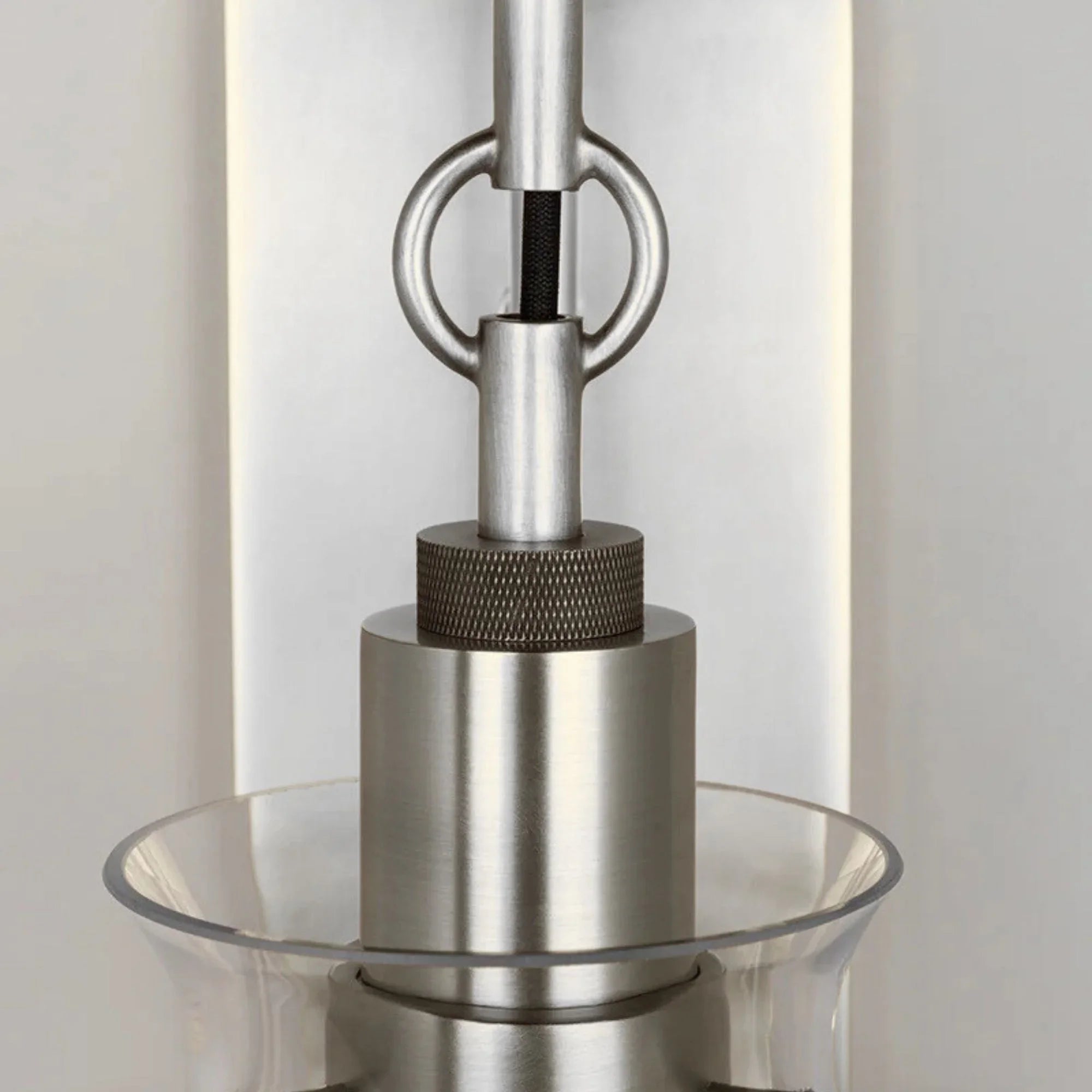 Ivy 18" Wall Sconce, Polished Nickel Finish