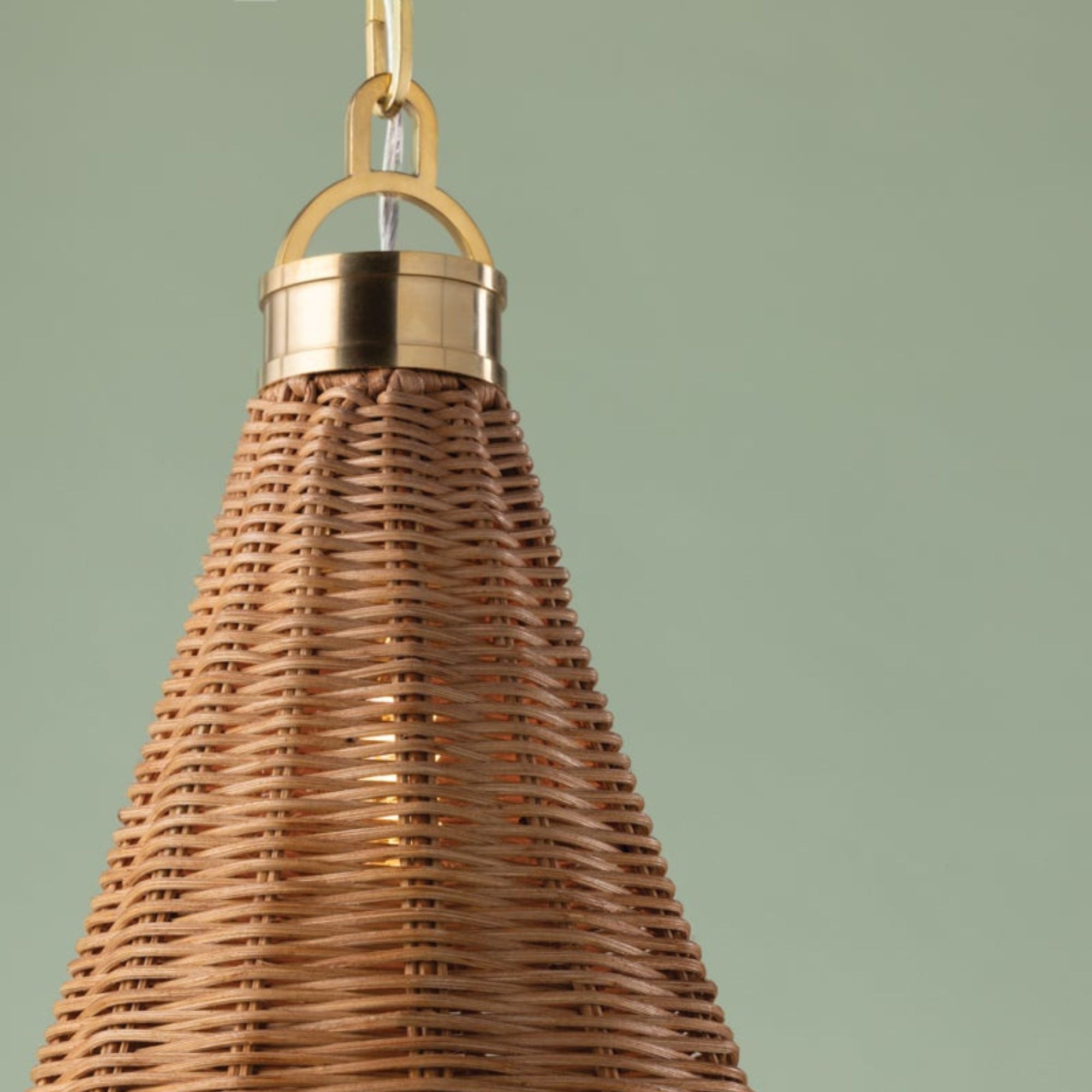 Kensington 13" Pendant, Aged Brass Finish