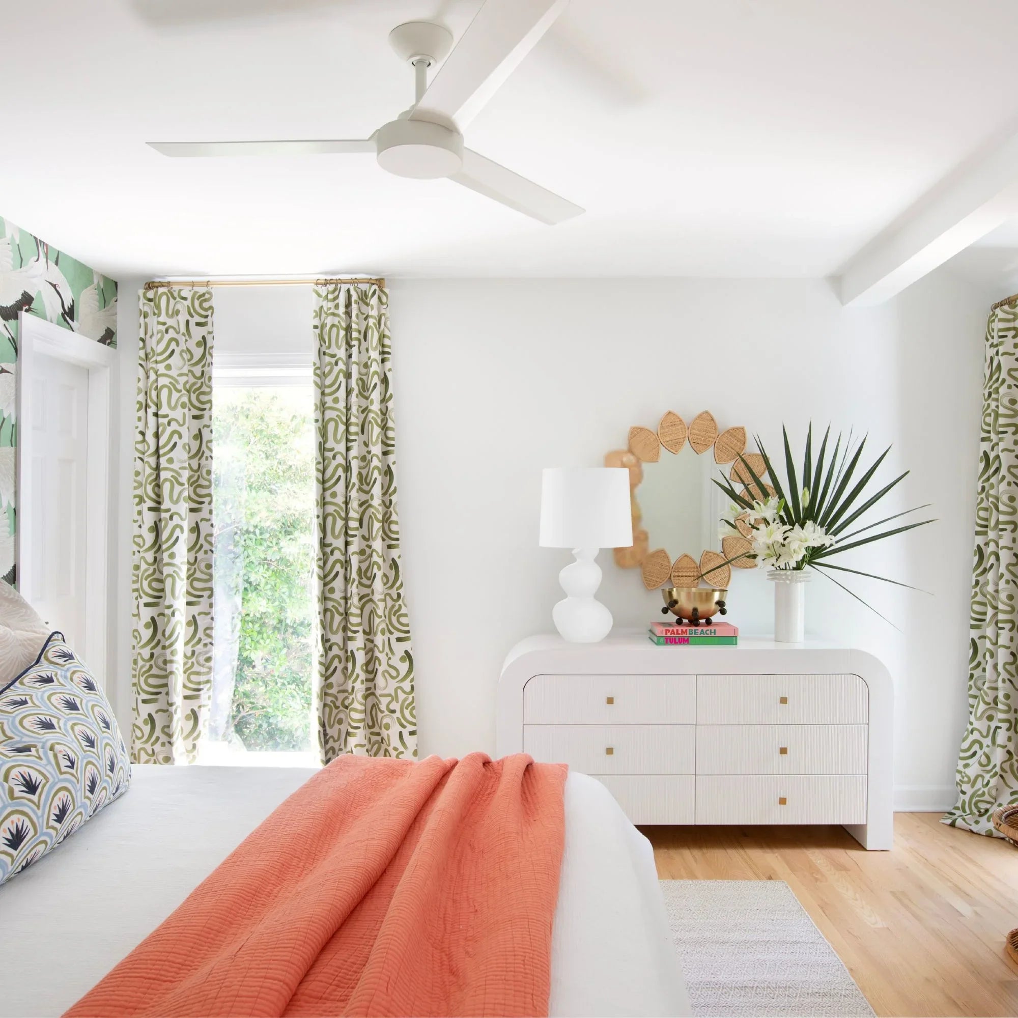 Kingsley 28" Table Lamp, Aged Brass/Ceramic Satin White Finish