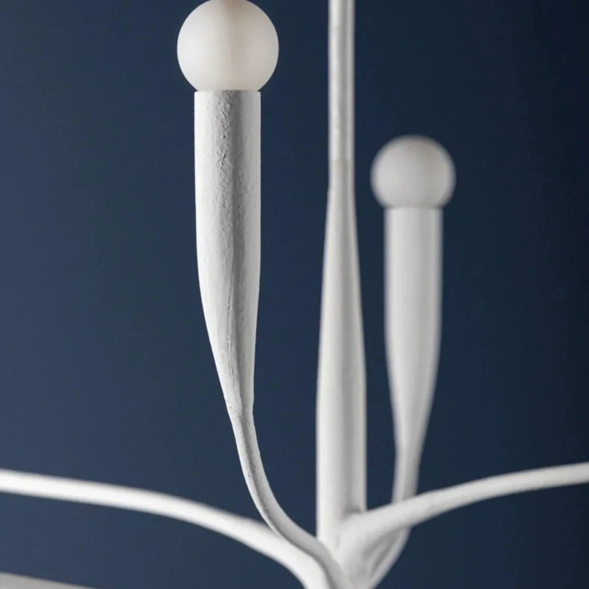 Hudson Valley Lighting - Labra 37" 6-Light Chandelier, White Plaster Finish | Bees Lighting