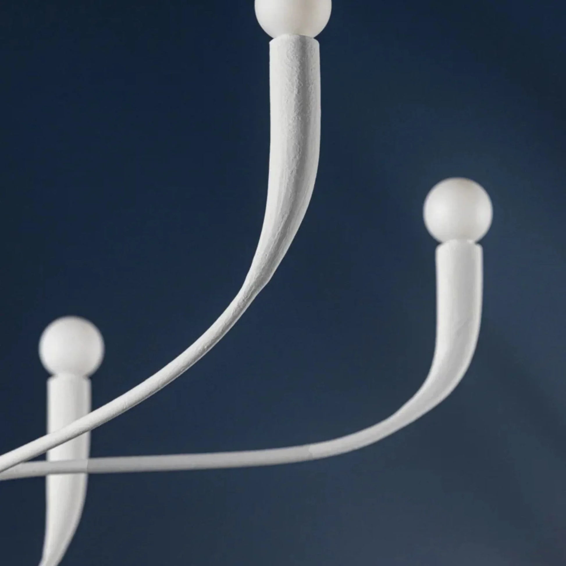 Hudson Valley Lighting - Labra 37" 6-Light Chandelier, White Plaster Finish | Bees Lighting