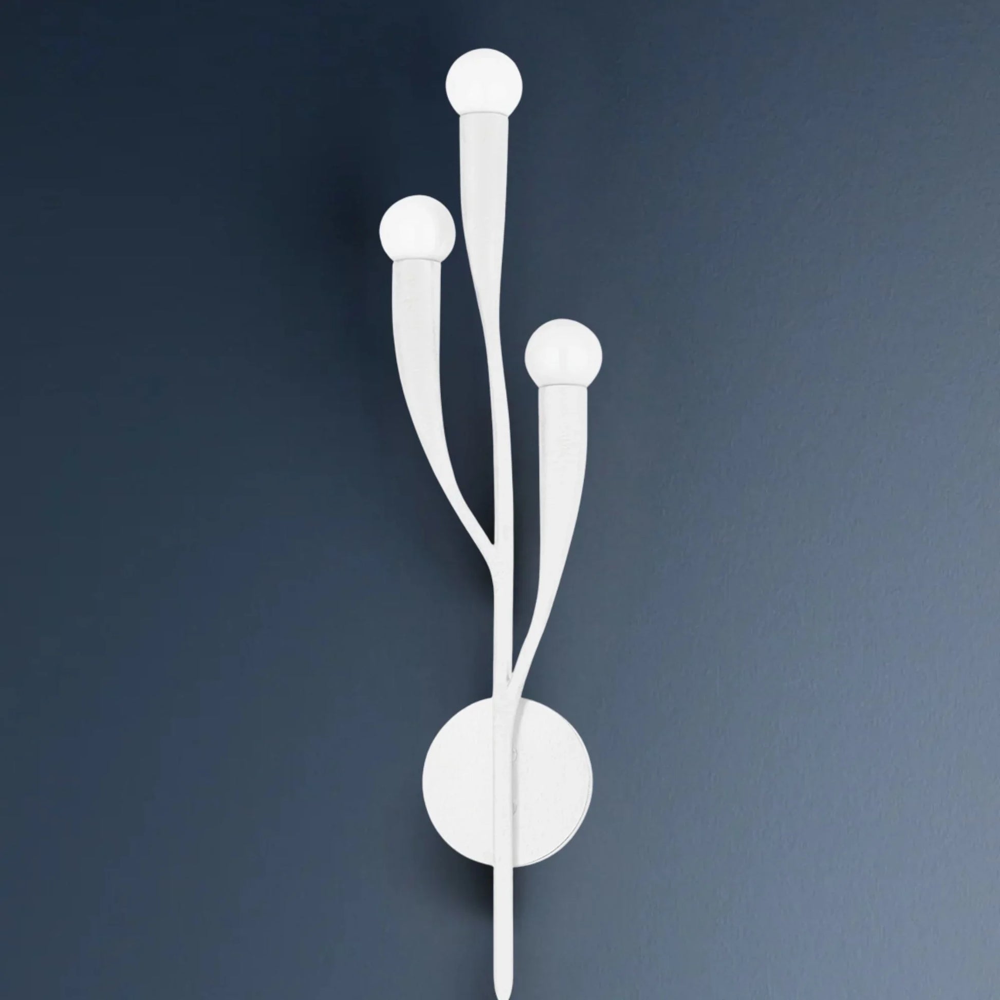 Hudson Valley Lighting - Labra 25" 3-Light Wall Sconce, White Plaster Finish | Bees Lighting