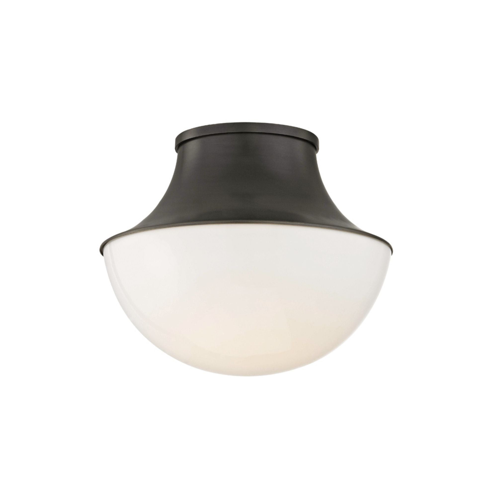 Lettie 11 in. Flush Mount Light Old Bronze Finish