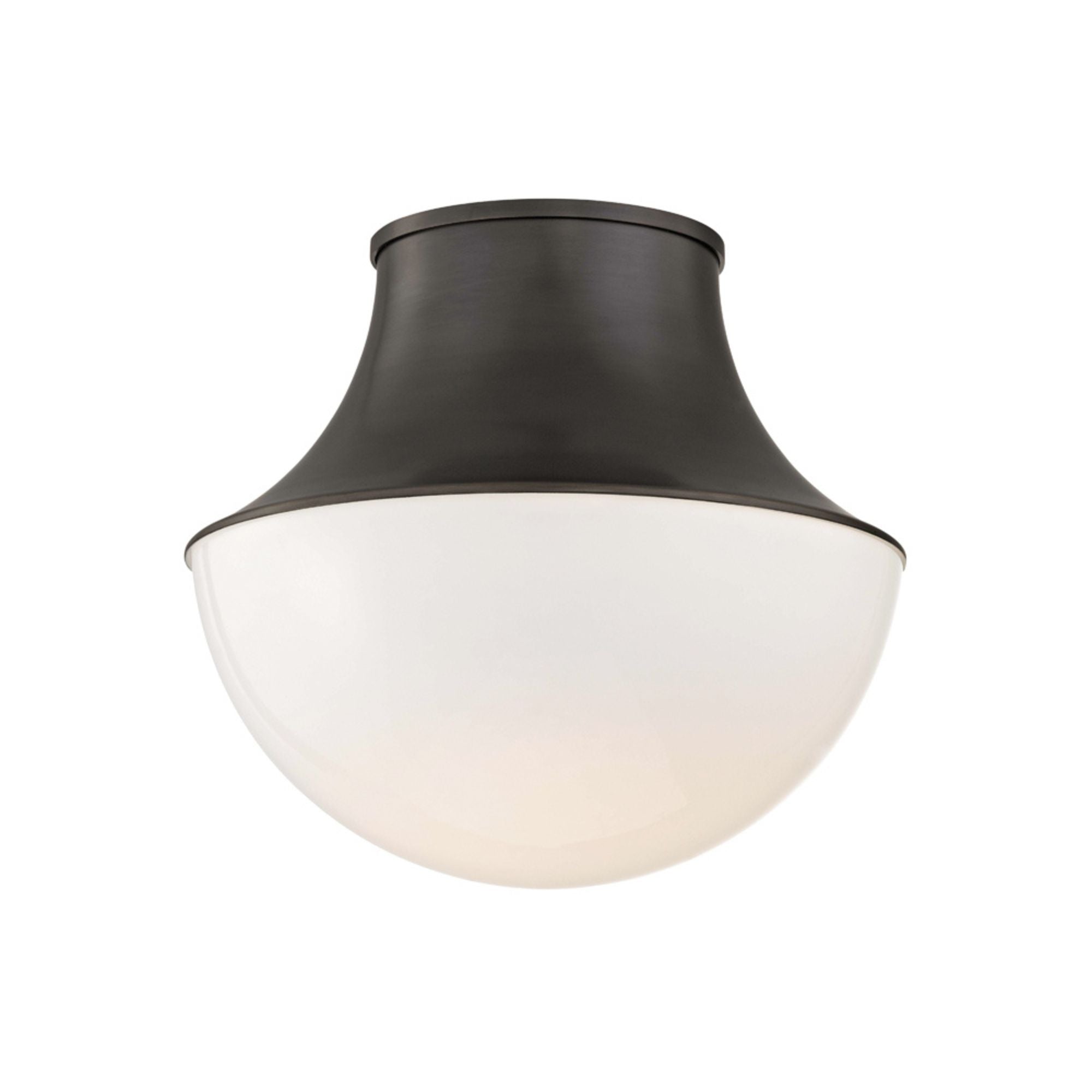 Lettie 15 in. Flush Mount Light Old Bronze Finish