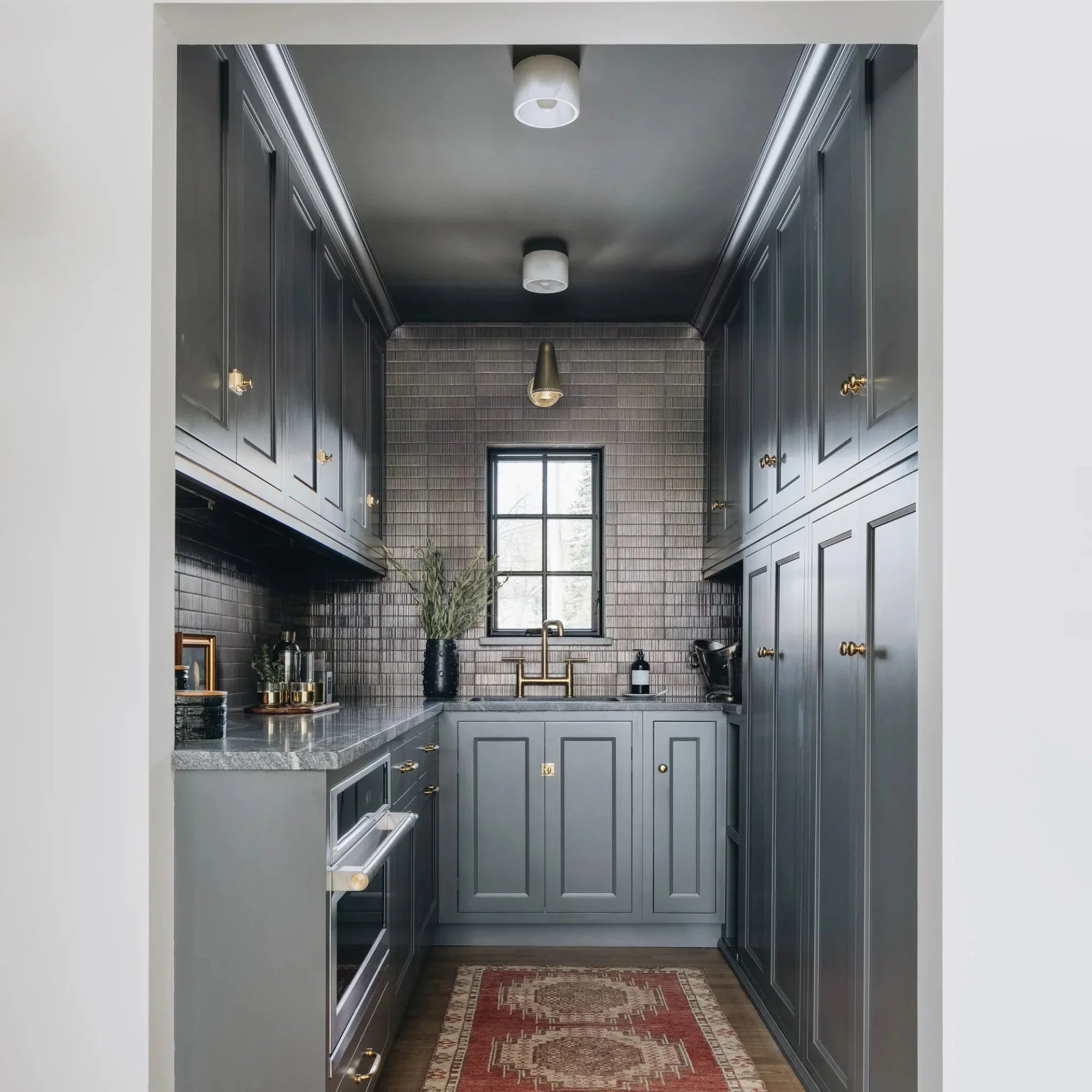 Loris 6" Flush Mount, Polished Nickel Finish