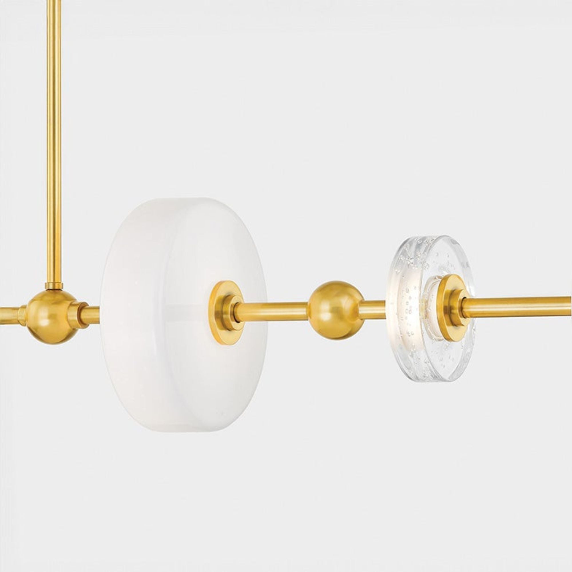 Maynard 60" LED Linear, Aged Brass Finish