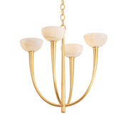 Hudson Valley Maywood Chandelier, Vintage Gold Leaf