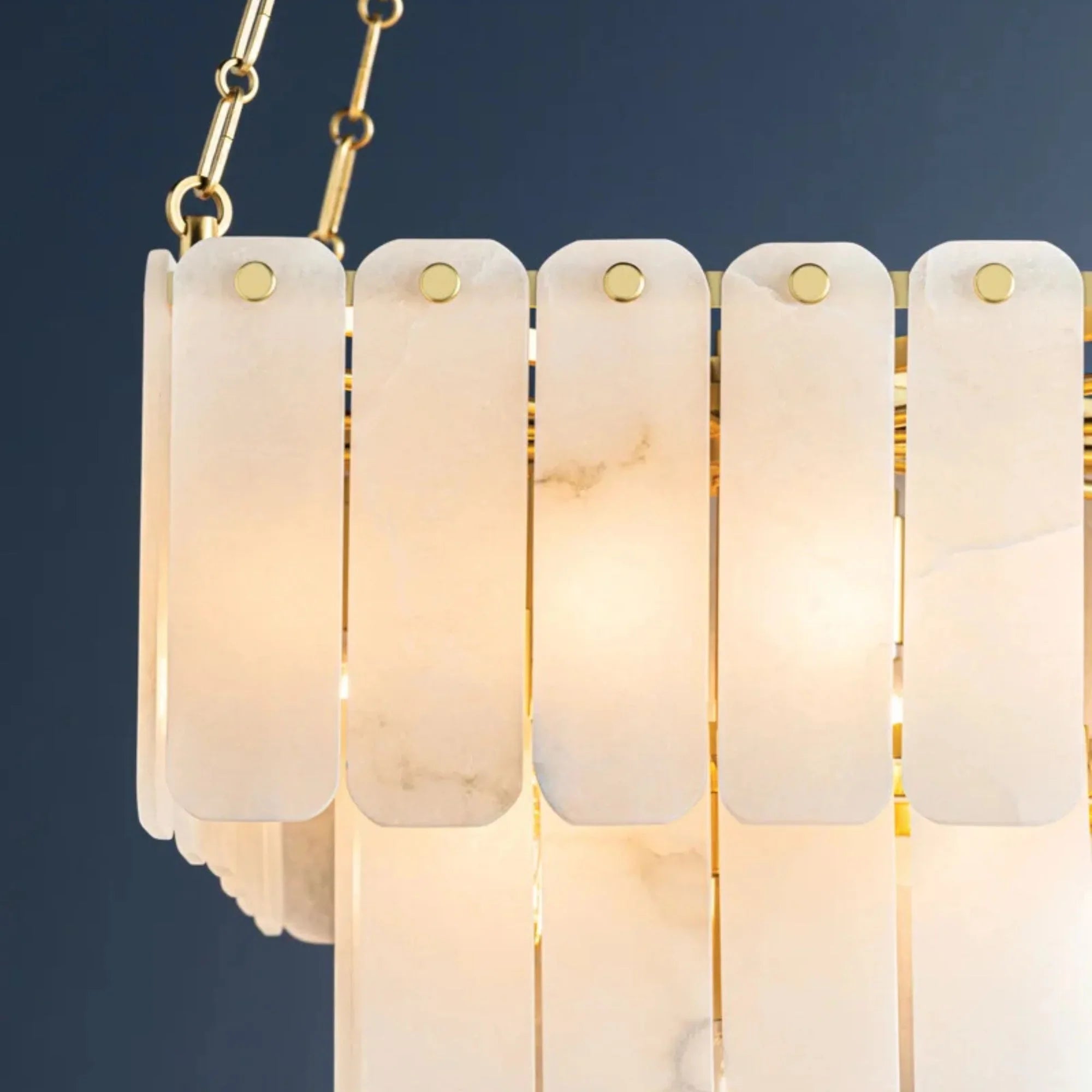 Hudson Valley Lighting - Moissanite 20" 17-Light Chandelier, Aged Brass Finish | Bees Lighting