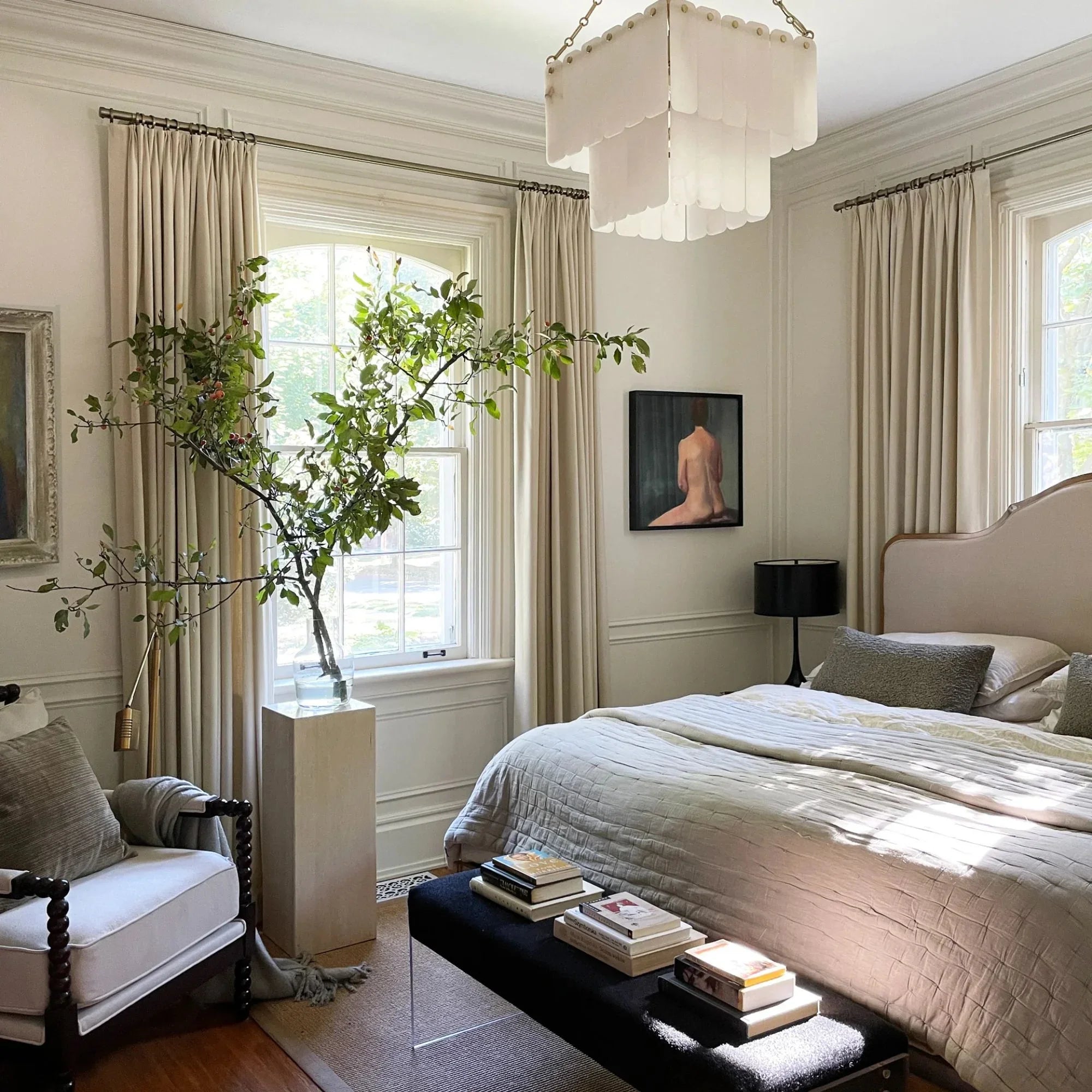 Hudson Valley Lighting - Moissanite 20" 17-Light Chandelier, Aged Brass Finish | Bees Lighting