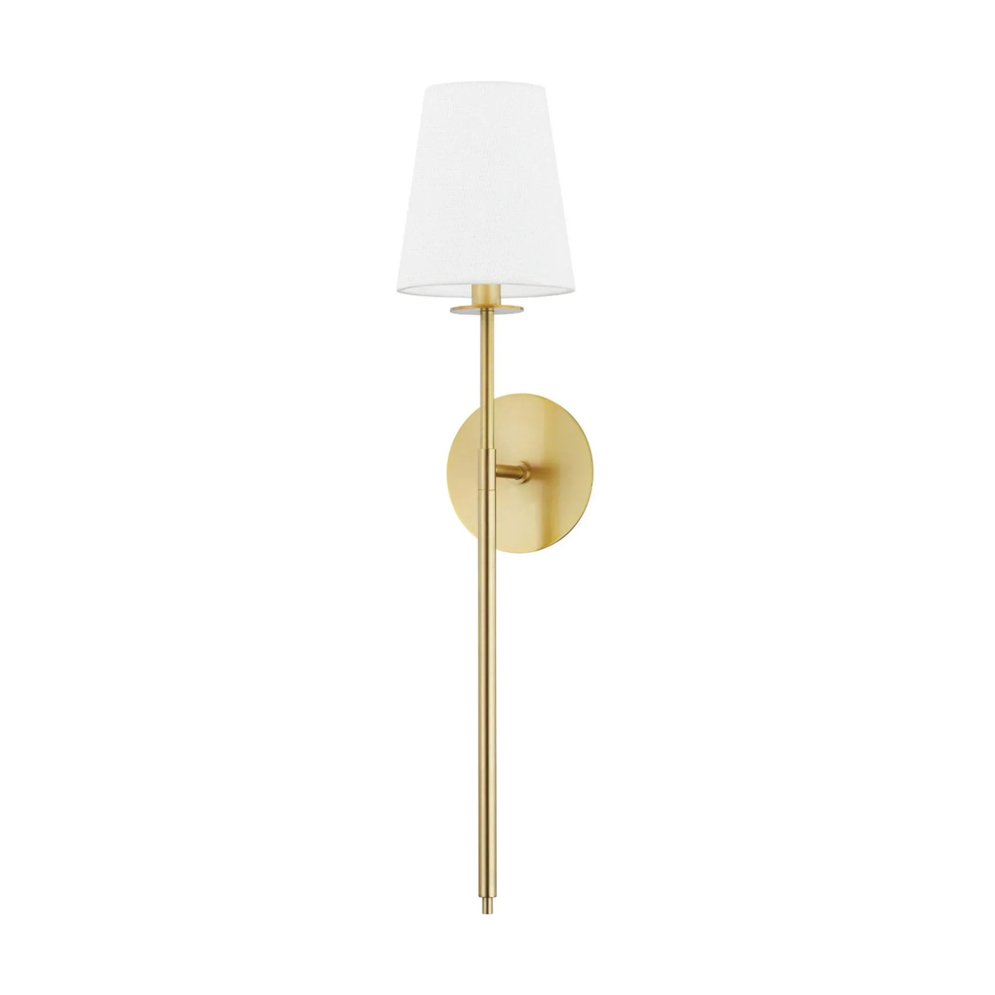 Niagara 28" Wall Sconce, Aged Brass Finish
