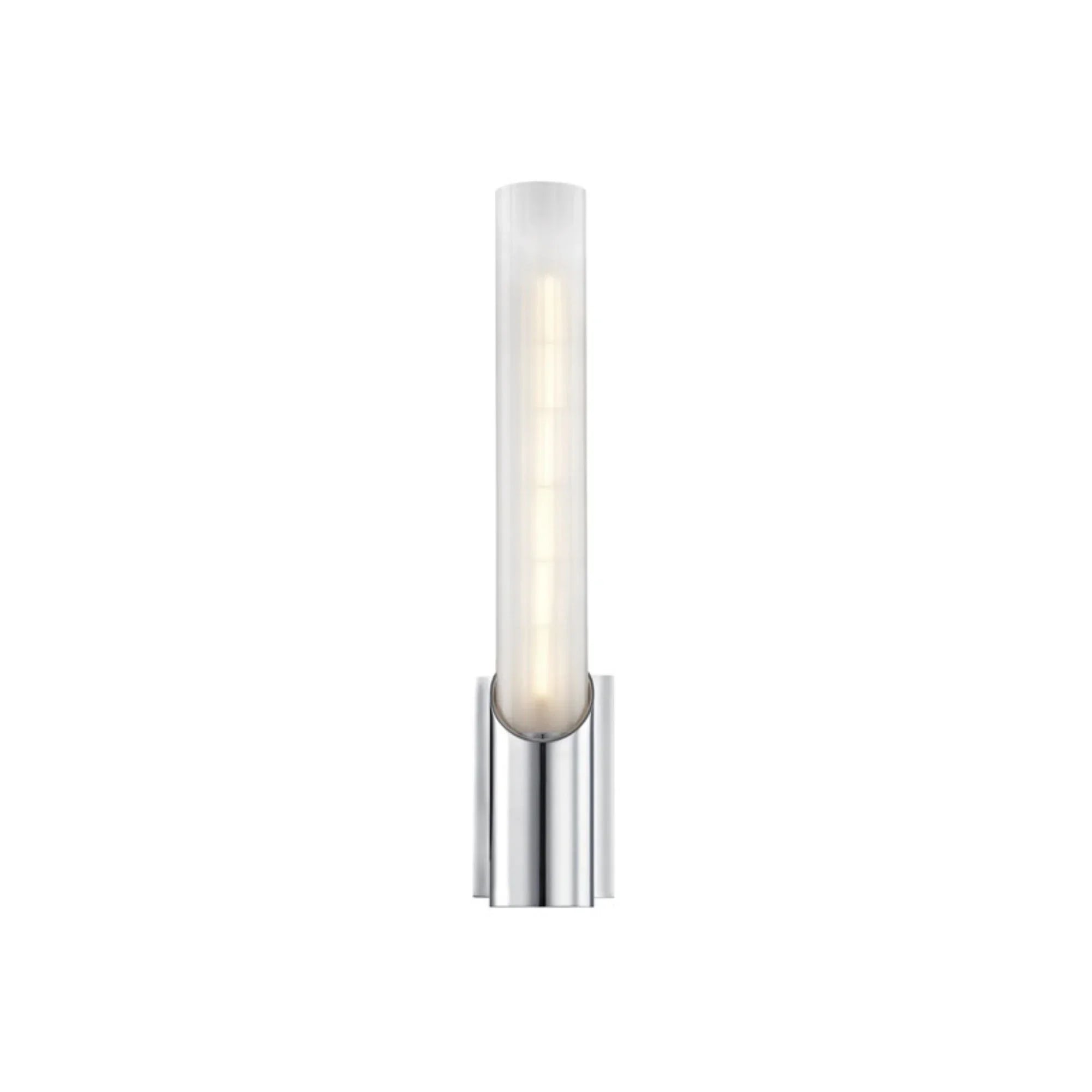 Pylon 14" Wall Sconce, Polished Chrome Finish